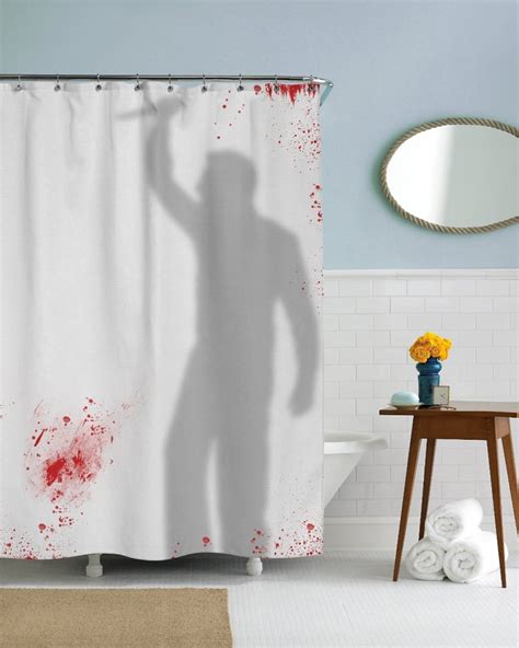 Horror shower curtain - Oct 21, 2022 · Buy Woodyotime Horror Movie Shower Curtain Sets 4 Piece Bathroom Set Shower Curtain Non-Slip Rugs Toilet Lid Cover Bath Mat Bathroom Decor: Bathroom Accessory Sets - Amazon.com FREE DELIVERY possible on eligible purchases